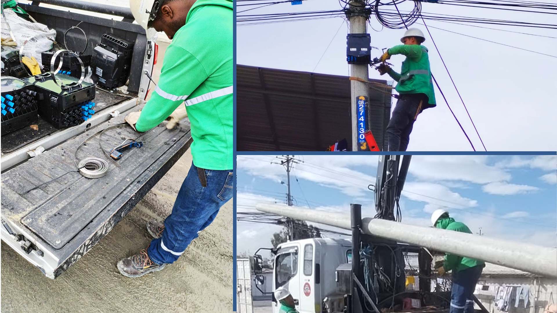 Instalación de sistemas de telecomunicaciones por QRTELCOM CIA. LTDA.